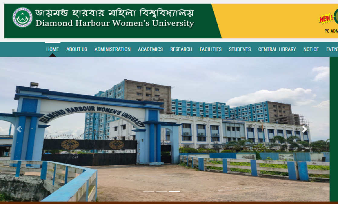 Diamond Harbour Women’s University Admission, Courses, Fees, Ranking and Contact Details.