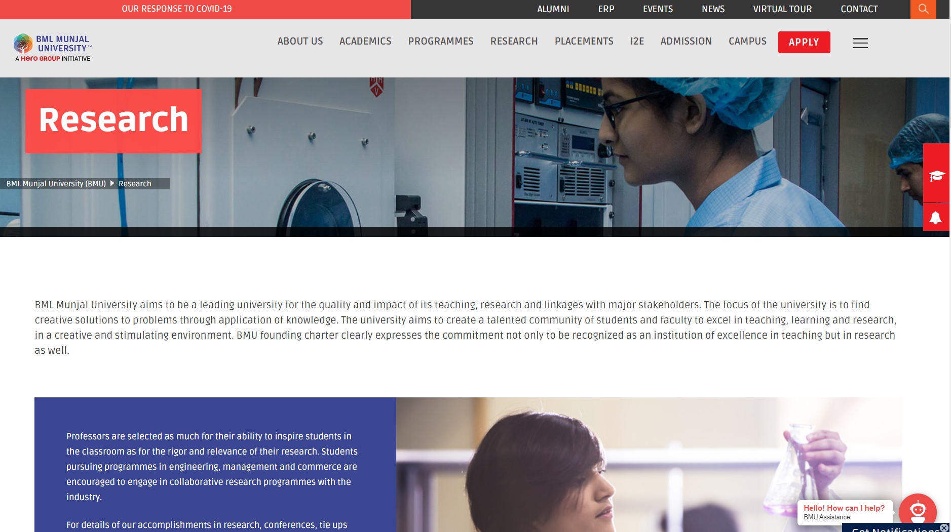 BML Munjal University PhD Admission, Eligibility, Entrance & Programm Offer