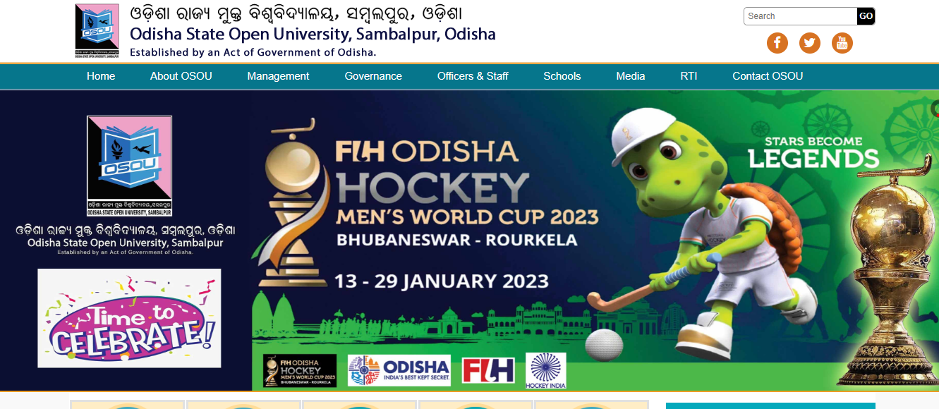 Odisha State Open University Admission, Courses, Fees, Ranking and Contact Details.
