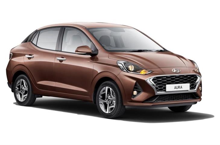 Hyundai Aura Car Mileage, Engine, Price, Safety and Features, Space